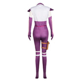 Living With An Otaku NEET Kunoichi (2025) Ayame Momochi Purple Outfits Cosplay Costume